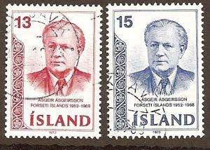 Iceland  Scott  456-457  Used  Complete