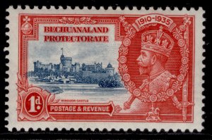 BECHUANALAND PROTECTORATE GV SG111, 1d deep blue & scarlet, M MINT.