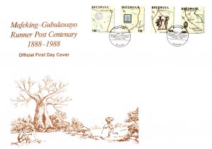 Botswana, Worldwide First Day Cover