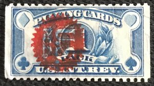 US #RF27 Coil Single Playing Cards L28