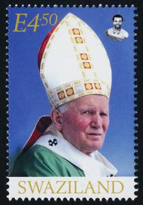 Swaziland 744 MNH Pope John Paul II