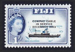 Fiji COMPAC Cable overprint 1v SG#335 SC#205