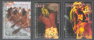 French Polynesia 2006 Scott #922-924 Mint Never Hinged