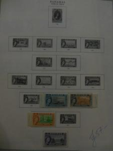 BAHAMAS : Very nice, all Mint, all diff. collection w/many Better. SG Cat £822.