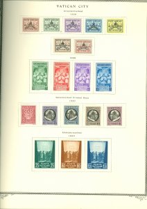 collection in album Vatican City mint mostly complete 1939-1999 CV $1595