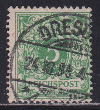 Germany 47 Reichspost 5Pf 1889