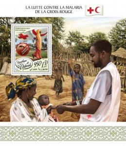 Djibouti - 2017 Red Cross & Malaria - Souvenir Sheet - DJB17418b
