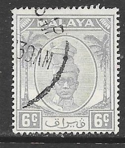 Malaya Perak 109: 6c Sultan Yussuf Izzuddin Shah, used, F