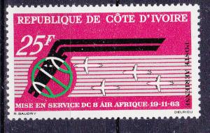 Ivory Coast C 26 MNH 1963 Air Afrique