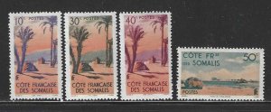 Somali Coast 248-251 Used SCV $1.75