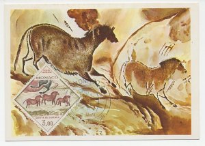 Maximum card Monaco 1970 The caves of Lascaux / Horse