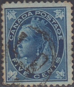 Canada UNITRADE USED  # 70  ( z6 )  Queen Victoria