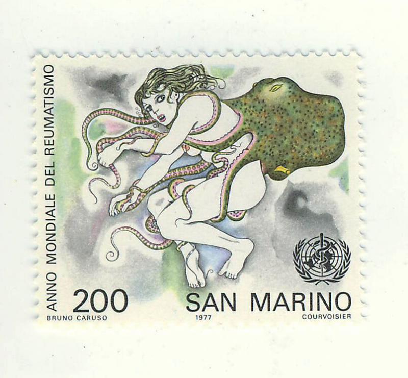 SAN MARINO 1977 MNH SC.918 World Rheumatismus Year