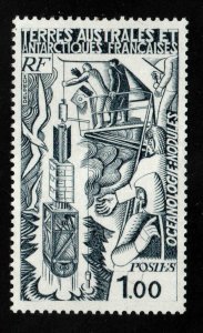 FSAT TAAF Scott 73 MNH**  Exploration stamp