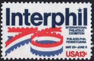 SC#1632 13¢ Interphil (1976) MNH