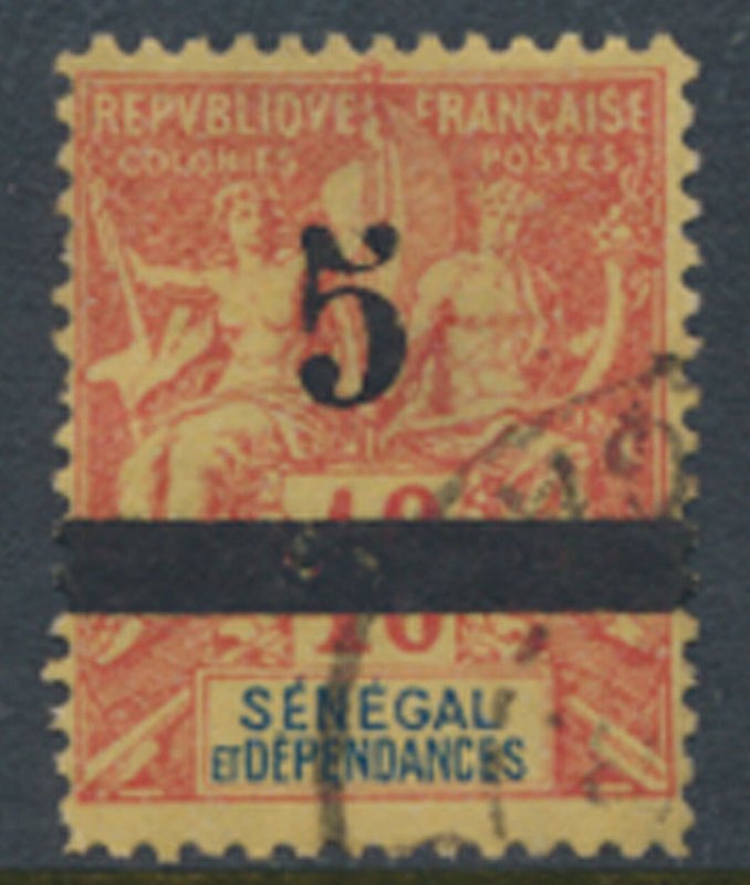 Senegal  SC# 53   Used   surcharged  see details & scans