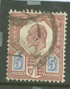 Great Britain #134a var Used Single