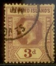 Leeward Islands 1912 SC# 51 Used L156