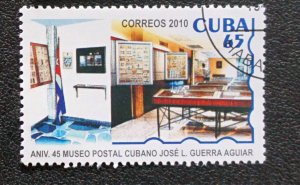 CUBA Sc# 5044  POSTAL MUSEUM HAVANA Philately stamp collecting 2010  used