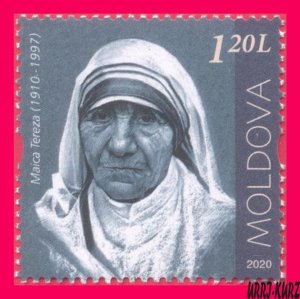 MOLDOVA 2020 Famous People Art Mother Teresa (1910-1997) 1v MNH