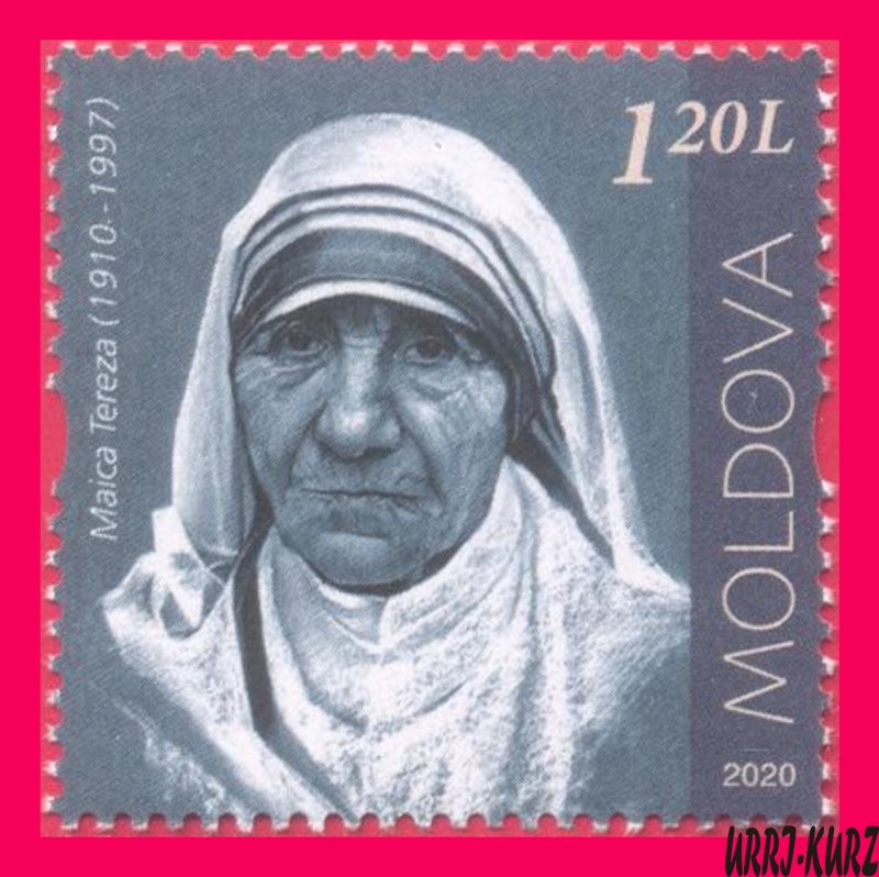 MOLDOVA 2020 Famous People Art Mother Teresa (1910-1997) 1v MNH