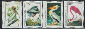 Guinea Bissau C50-53 MNH 1985 Birds (an8785)