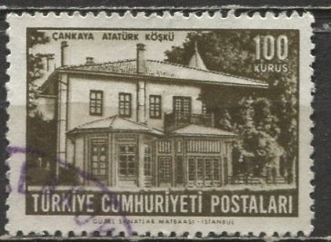 Turkey 1963: Sc. # 1576; Used Single Stamp