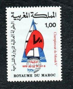 1978  - Morocco - World Sailing Championships - Complete set 1v.MNH** 