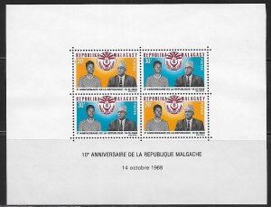 Malagasy Madagascar 418a 10th Republic s.s. MNH