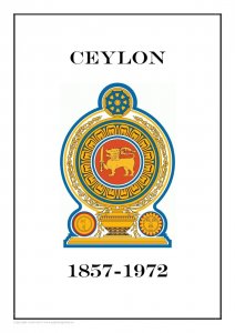 Ceylon 1857-1972 PDF (DIGITAL)  STAMP ALBUM PAGES