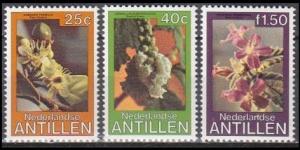 1979 Netherlands Antilles 398-400 Flowers