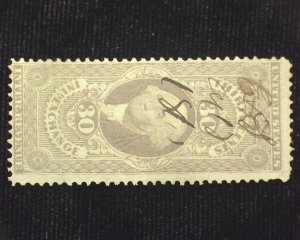 HS&C: Scott #R52c Revenue Used F US Stamp