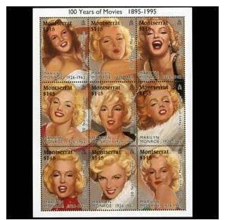 MONTSERRAT SHEET MARILYN MONROE