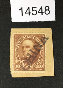 MOMEN: US STAMPS # 283 CHINA CANCEL USED LOT #14548