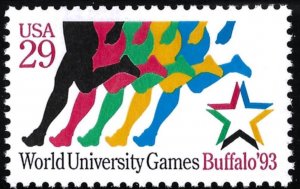 Sc 2748  29¢ World University Games Single,  MNH
