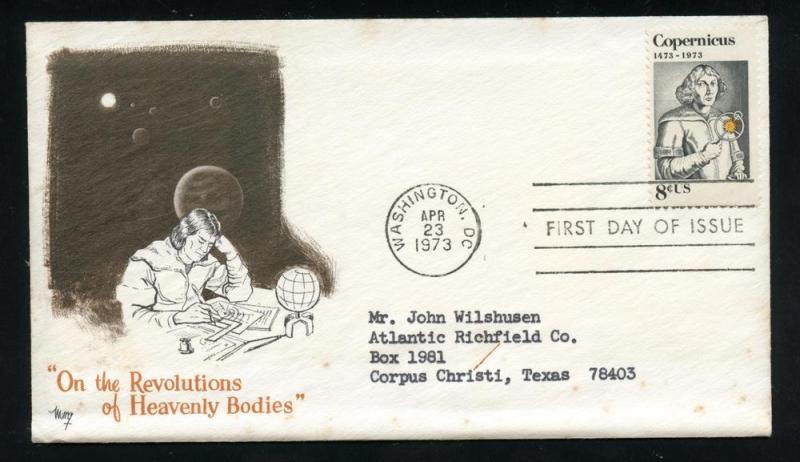 US 1488 ADDR Copernicus Issue, Marg