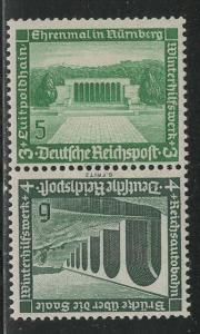 Germany Scott # B95, B96, mint nh, tete beche, Mi# SK29