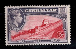 Gibraltar Scott 113 MH* Moorish Castle stamp