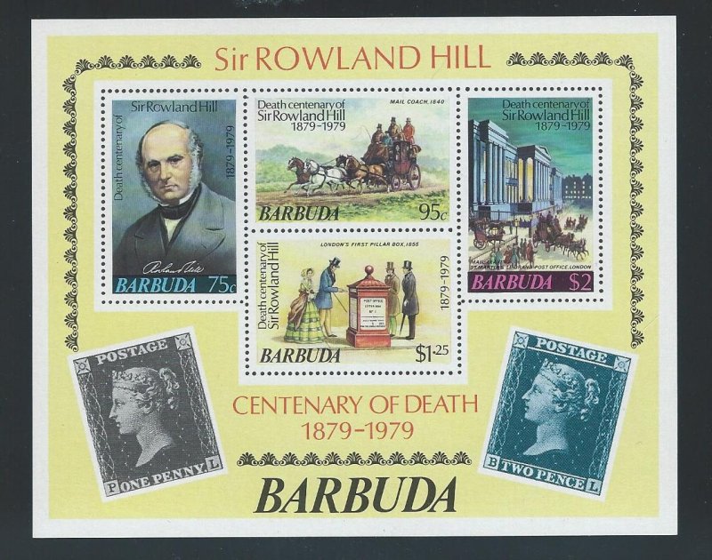 Barbuda souvenir sheet  mnh  SC  284a