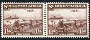 South West Africa SG96 1 1/2d M/M Cat 30 pounds