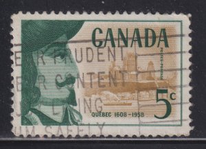 Canada 379 Samuel de Champlain 5¢ 1958