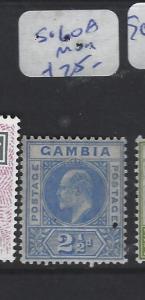 GAMBIA (P0106B)  KE  2 1/2D   SG 60A   MOG