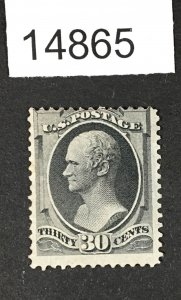 MOMEN: US STAMPS # 154 UNUSED REGUMMED $2,600 LOT #14865