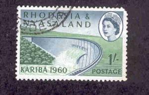 RHODESIA & NYASALAND 174 USED