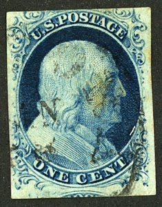 U.S. #9 USED THIN