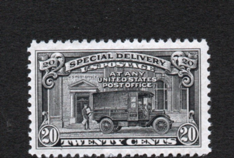 Scott E14  unused OG  MNH  single Special Delivery  creased