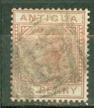 JR: Antigua 13 used CV $67.50