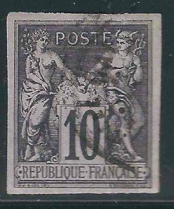 French Colonies 41 Used VF 1879 SCV $22.50