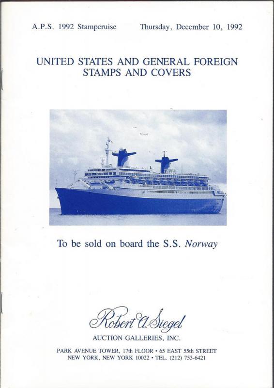 APS 1992 Stampcruise - United States and General Foreign Sta