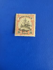 Stamps Mariana Islands 21 used